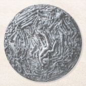 Boxcuttings: Mond Runder Pappuntersetzer (Vorderseite)