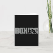Boxdesign für Boxer - Boxen Karte (Vorderseite)