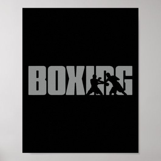 Boxdesign für Boxer - Boxen Poster (Vorne)