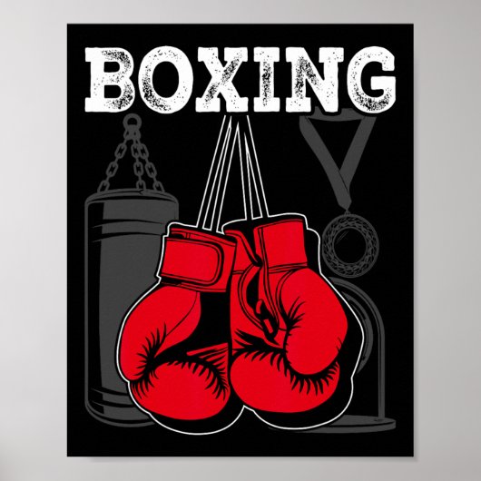 Boxdesign für Boxer - Boxing 1 Poster (Vorne)
