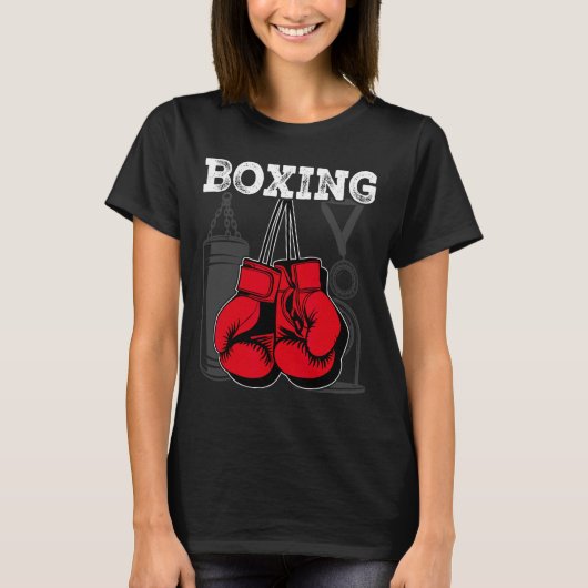 Boxdesign für Boxer - Boxing 1 T-Shirt (Vorderseite)