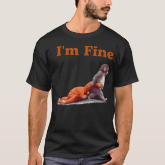 Boxe süßer Babyaffe namens Punch Monkey Im T-Shirt
