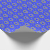 Boxed Liebe in blau Geschenkpapier (Ecke)