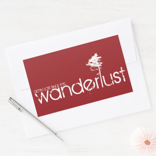 Boxed Red Sticker (Umschlag)