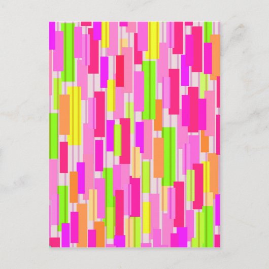 Boxed Stripe Postkarte (Vorderseite)