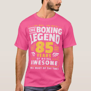 Boxen am 85. Geburtstag im 85-jährigen Boxer T-Shirt