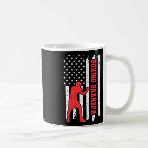 Boxen Amerika Flagge Boxen Martial Arts Boxen Groß Kaffeetasse