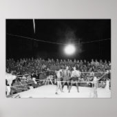 Boxen bei Walter Reed, 1920er Poster (Vorne)