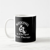 Boxen billiger als Therapie Boxhandschuhe Funny Sh Kaffeetasse (Links)