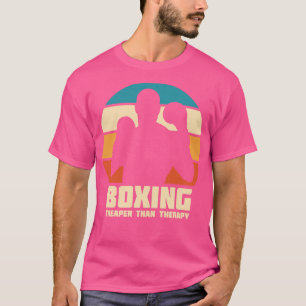 Boxen billiger als Therapie Lustiger Boxer T-Shirt