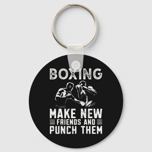 Boxen Boxer 1 Schlüsselanhänger (Vorderseite)