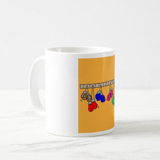 Boxen Boxerweibchen Boxerboxen Kaffeetasse (Vorderseite Links)