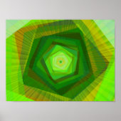 Boxen Coole Abstrakte Fine Fraktal Art Poster (Vorne)