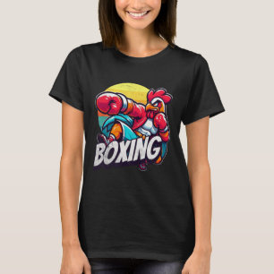 Boxen Coole Hühnerroosters Gewitterhühner, die lie T-Shirt