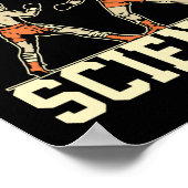 Boxen des Sweet Science Boxer-T-Shirts Poster (Ecke)
