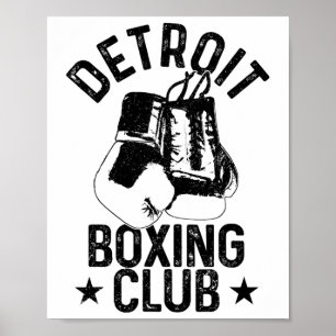 Boxen Detroit Martial Arts Boxer 1 Poster