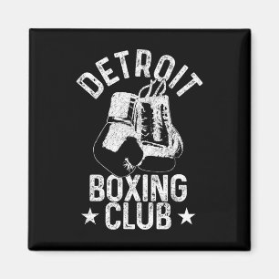 Boxen Detroit Michigan Martial Arts Boxer Magnet