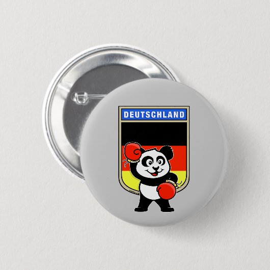 Boxen Deutschland Panda Button (Vorne & Hinten)