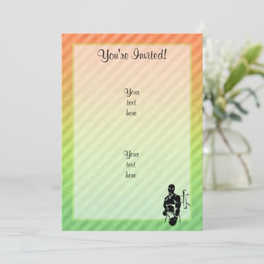 Boxen Einladung (Stehend Vorderseite)