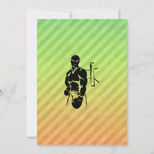 Boxen Einladung (Rückseite)