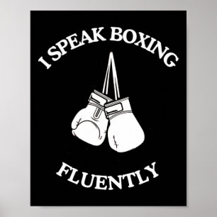 Boxen Faust Cool Kickboxen Vintage Bekleidung für Poster