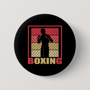 Boxen für immer - Boxfan - Boxer - Boxengym - Button
