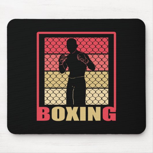 Boxen für immer - Boxfan - Boxer - Boxengym - Mousepad (Vorne)