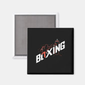 Boxen G Kickboxen Boxen Boxer Magnet (Vorderseite/Rückseite)