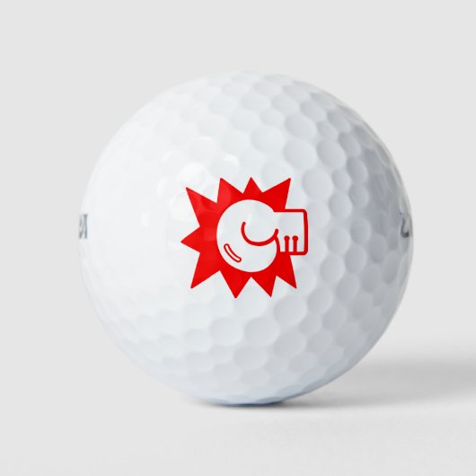Boxen Golfball (Vorderseite)