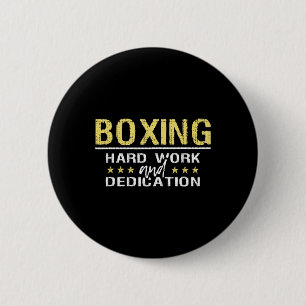 Boxen Hartes Training Und Hingabe - Kickboxen Fitn Button