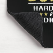 Boxen Hartes Training Und Hingabe - Kickboxen Fitn Mousepad (Ecke)