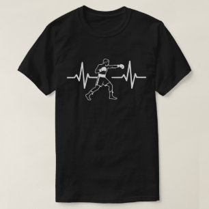 Boxen Herzschlag Kämpfergeist T-Shirt