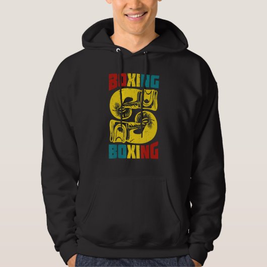 Boxen Hoodie (Vorderseite)