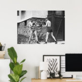 Boxen im Hinterhof: 1912 Poster (Heimbüro)