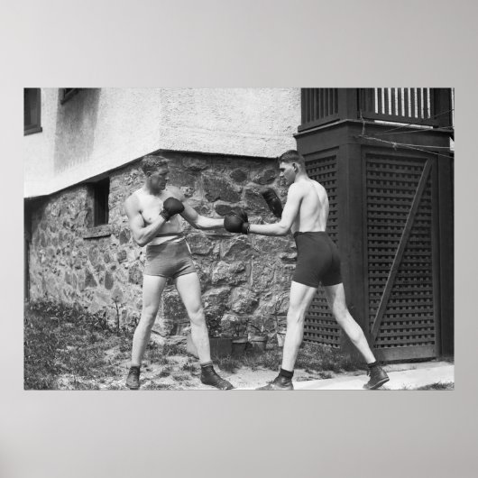 Boxen im Hinterhof: 1912 Poster (Vorne)