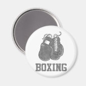 Boxen im Vintage-Stil Magnet (Vorderseite/Rückseite)