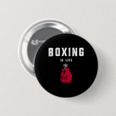Boxen ist Leben Button (Vorne & Hinten)