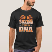 Boxen ist mein DNA-Kickboxen, der herausragende Sp T-Shirt (Vorderseite)