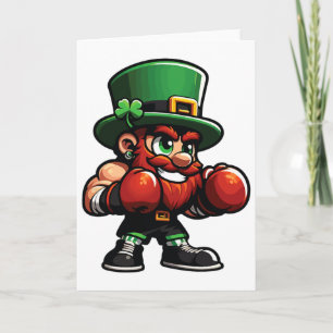 Boxen Lustiger St. Patrick Tag Glücklicher Irische Karte