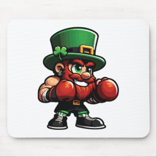 Boxen Lustiger St. Patrick Tag Glücklicher Irische Mousepad