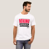 Boxen Men White T-Shirt (Vorne ganz)