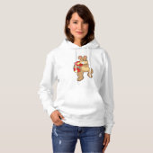 Boxen mit Boxhandschuhen Hoodie (Vorne ganz)