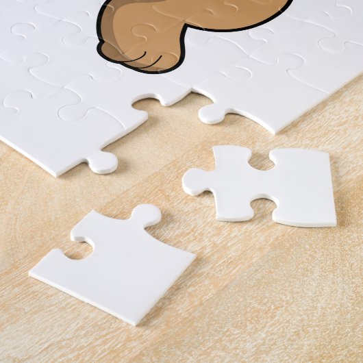 Boxen mit Boxhandschuhen Puzzle (Seite)