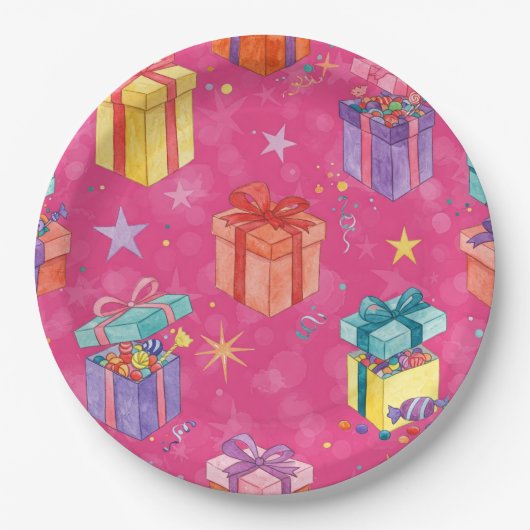 Boxen mit Kanadiern von Natasha Us Pappteller (Vorderseite)