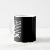 Boxen Mutter Boxen Mutter Kickboxen Mama Mutti Mam Kaffeetasse (Vorderseite Links)