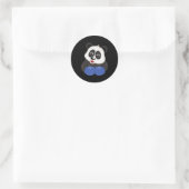 Boxen - Panda Bear Runder Aufkleber (Tasche)