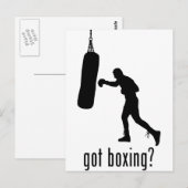 Boxen Postkarte (Vorne/Hinten)