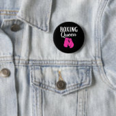 Boxen Queen Sport Fighting Boxer Button (Beispiel)