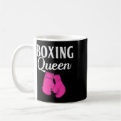 Boxen Queen Sport Fighting Boxer Kaffeetasse (Links)