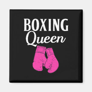 Boxen Queen Sport Fighting Boxer Magnet